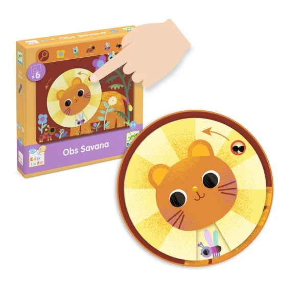 První hledací hra Obs Savana