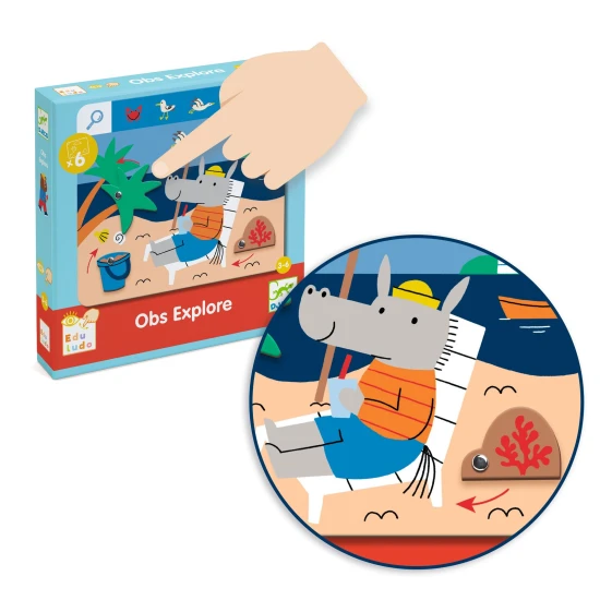 První hledací hra Obs Explore