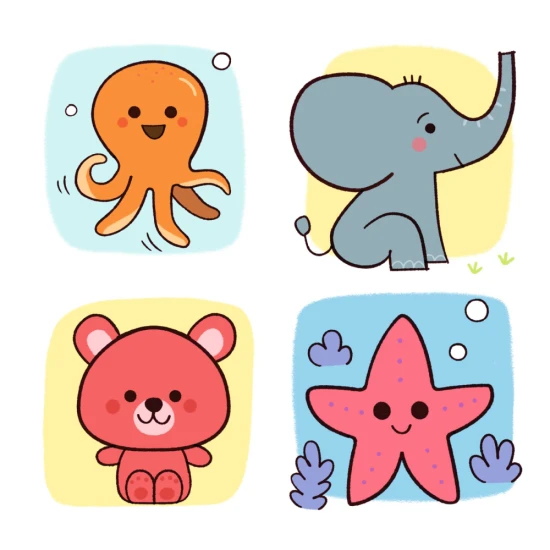 Mláďata Kreslení krok za krokem Nauč se kreslit mláďátka – krok za krokem s Djeco