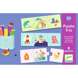 Puzzle Trio Můj běžný život 8 ks
