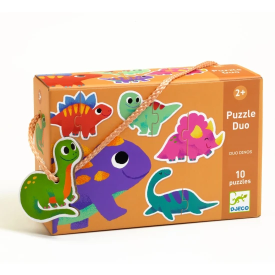 Puzzle duo Dinosauři 20 ks