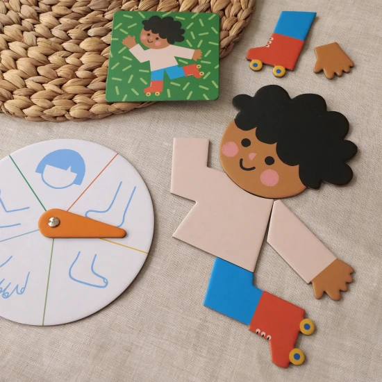 Edukační hra o částech těla