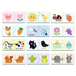 Puzzle Duo Barvy 12 ks Puzzle Duo Barvy 12 ks