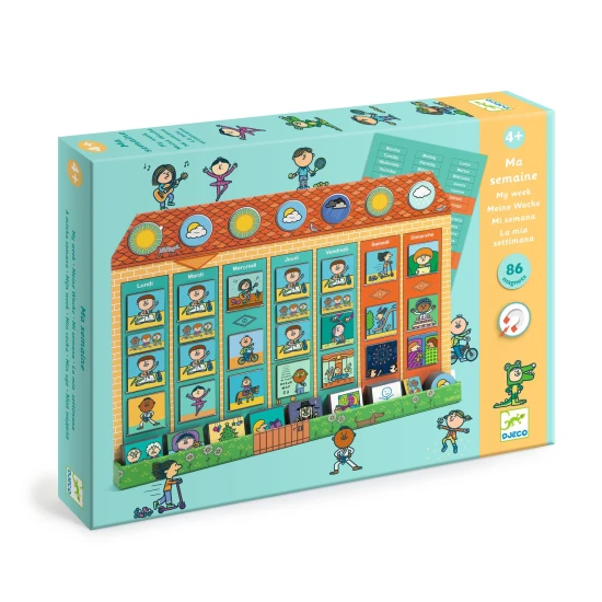 Můj týden: edukační hra plánování týdenních aktivit
