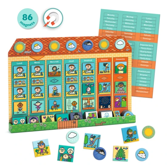 Můj týden: edukační hra plánování týdenních aktivit