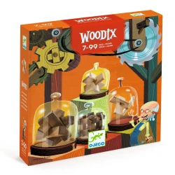 Sada 6 hlavolamů Woodix