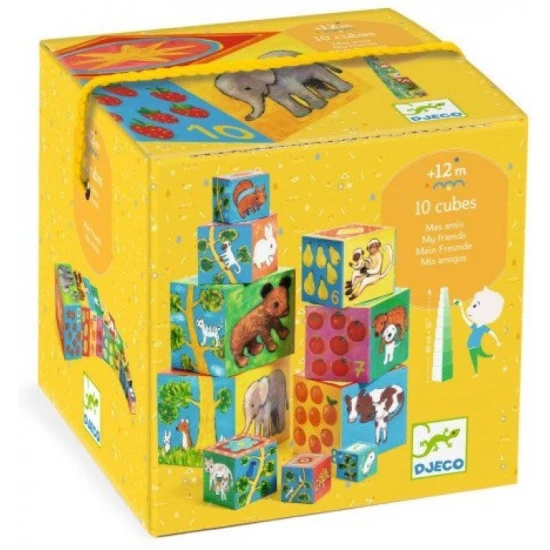 Kostky pyramida Zvířáta