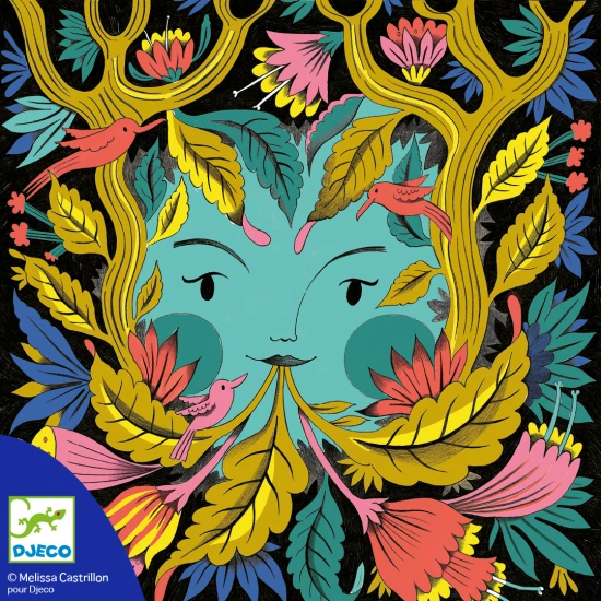 3D výtvarný set Fantastický les