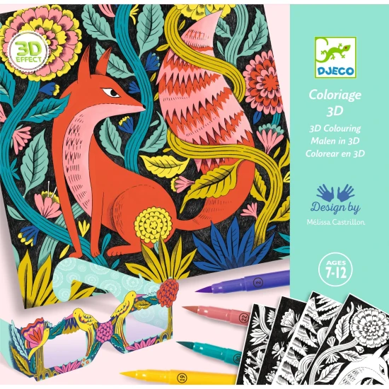 3D výtvarný set Fantastický les