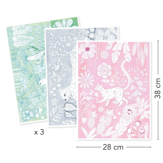 Velké omalovánky Divočina