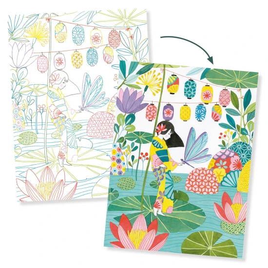 Velké omalovánky Japonsko