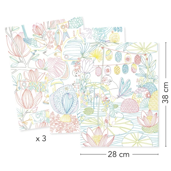 Velké omalovánky Japonsko