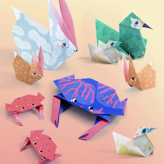 Origami Zvířecí rodinky