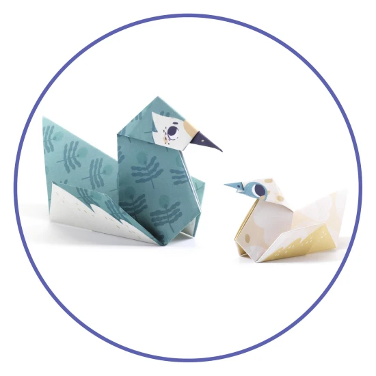 Origami Zvířecí rodinky