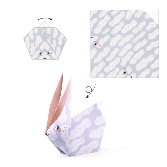 Origami Zvířecí rodinky