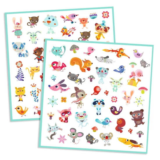 Samolepky: Malí kamarádi (160 ks)