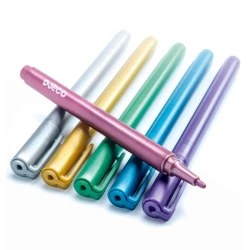 Metalické fixy 6 ks