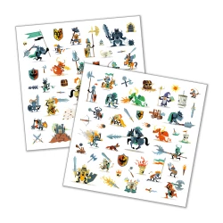 Samolepky Rytíři 160 ks