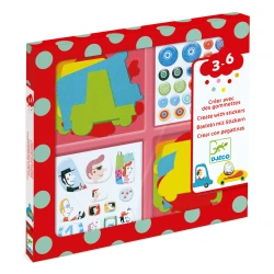 Tvoření se samolepkami Autíčka