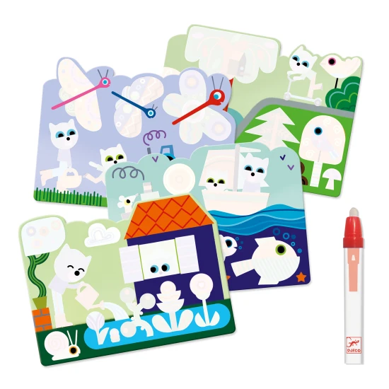 Ukrytí v zahradě: magické vybarvování vodou