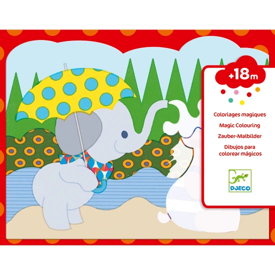 Ukrytí venku: magické vybarvování vodou