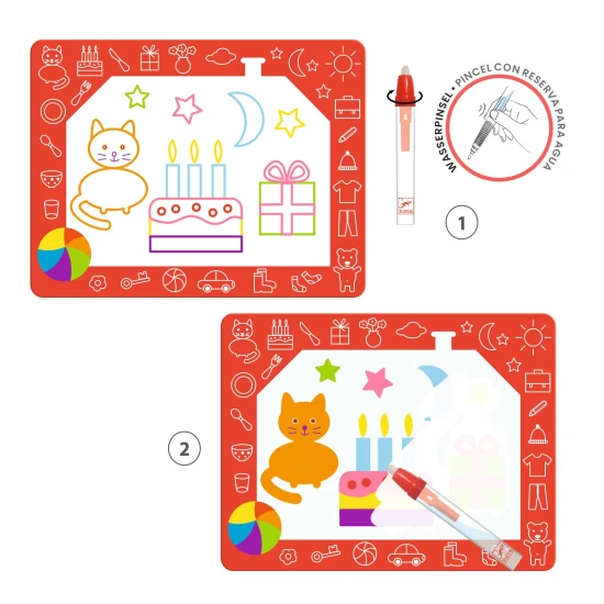 Čmáranice: magické vybarvování vodou