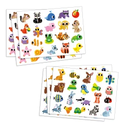 Samolepky pro nejmenší: Mláďátka (120 ks)