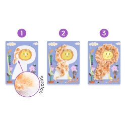 Fluffy friends Tvoření s vlnou a suchým zipem