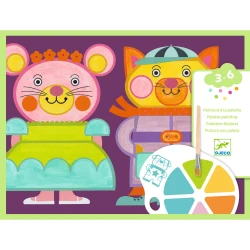 Paletové malování Baculaté tváře