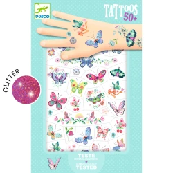 Dočasná tetování Třpytiví motýlci