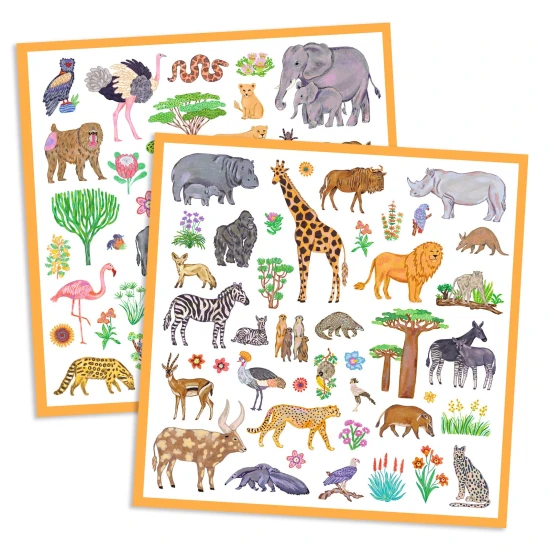 Samolepky: Kenya (160 ks)