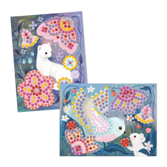 Pěnová mozaika Les Tvoření podle čísel