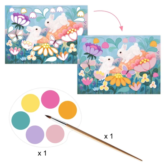 Fluffy box: velká kreativní sada 6 aktivit