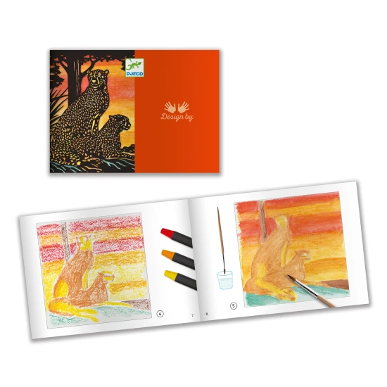 Malířský workshop: Barevné přechody – Podsvícení