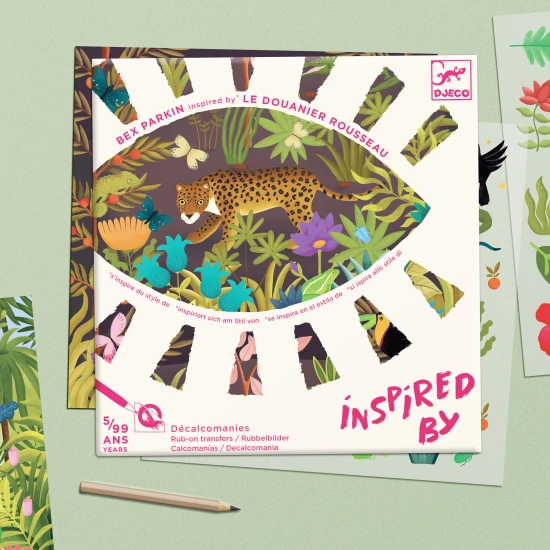 Bujná divočina podle Henriho Rousseaua