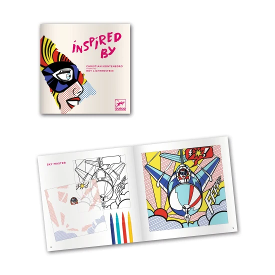 Kreativní sada Malování podle Roye Lichtensteina