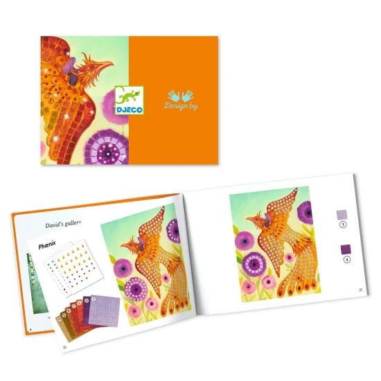 Pěnová mozaika Mýtická stvoření Tvoření podle čísel