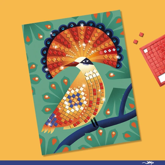 Mozaika Z hloubky džungle Tvorba podle čísel