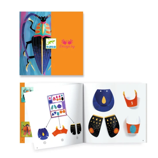 Lepení 3D obrázků Brouci