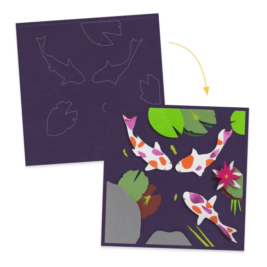 Lepení 3D obrázků U vody