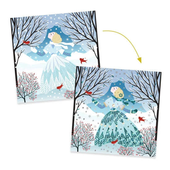 Tvořivá sada Šaty ve barvě počasí