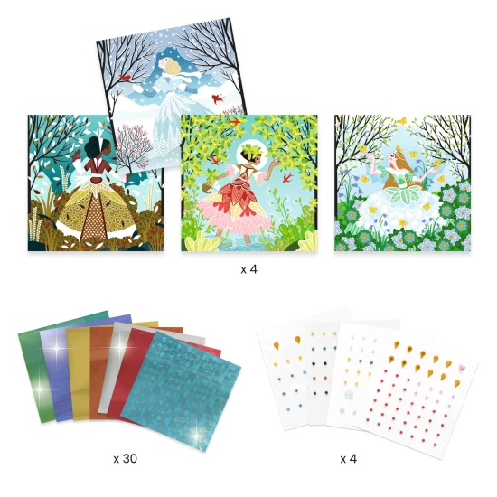 Tvořivá sada Šaty ve barvě počasí