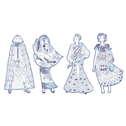 Velké omalovánky Laura a kamarádky