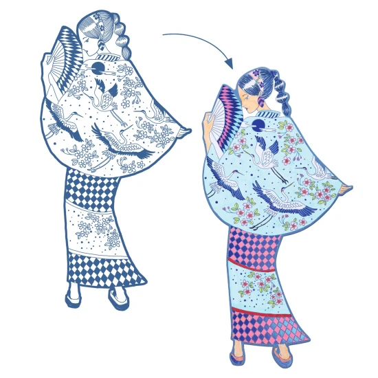 Velké omalovánky Laura a kamarádky