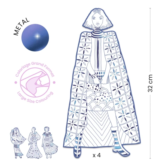 Velké omalovánky Laura a kamarádky