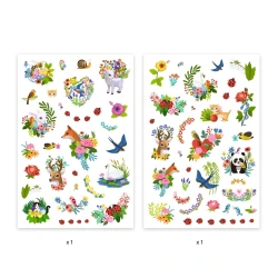 Dočasné tetování Veselé jaro