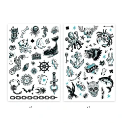 Dočasná tetování Temná strana