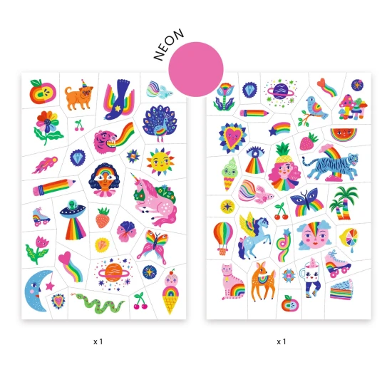 Dočasná tetování Duha