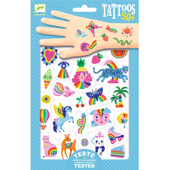 Dočasná tetování Duha