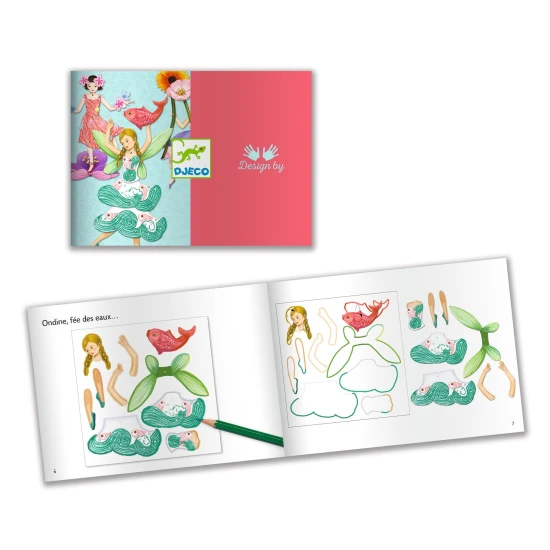 Papírové figurky Víly